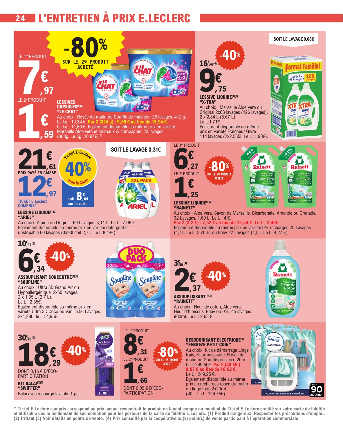 e-leclerc - Catalogue E.Leclerc valable du 27/01 au 07/02 - page: 24