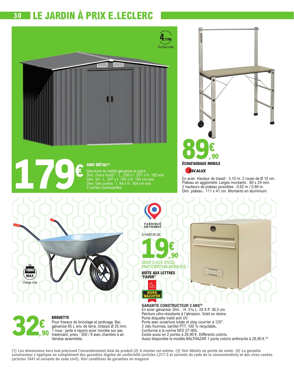e-leclerc - Catalogue E.Leclerc - Spécial Bricolage valable du 27/01 au 07/02 - page: 30