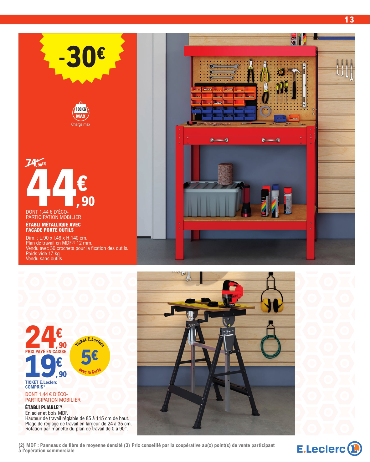 e-leclerc - Catalogue E.Leclerc - Spécial Bricolage valable du 27/01 au 07/02 - page: 13
