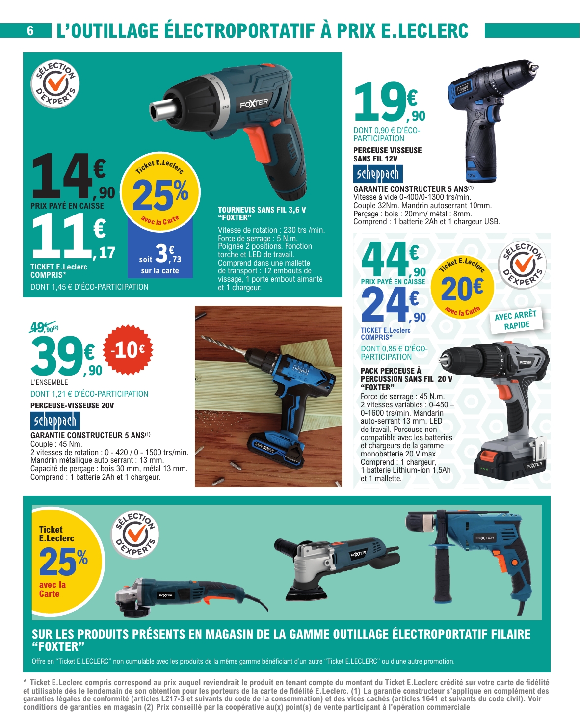 e-leclerc - Catalogue E.Leclerc - Spécial Bricolage valable du 27/01 au 07/02 - page: 6