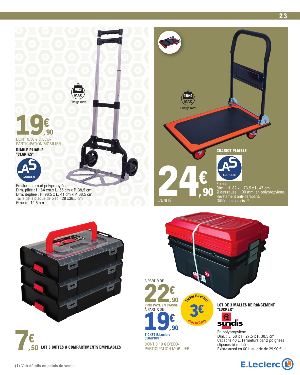 e-leclerc - Catalogue E.Leclerc - Spécial Bricolage valable du 27/01 au 07/02 - page: 23