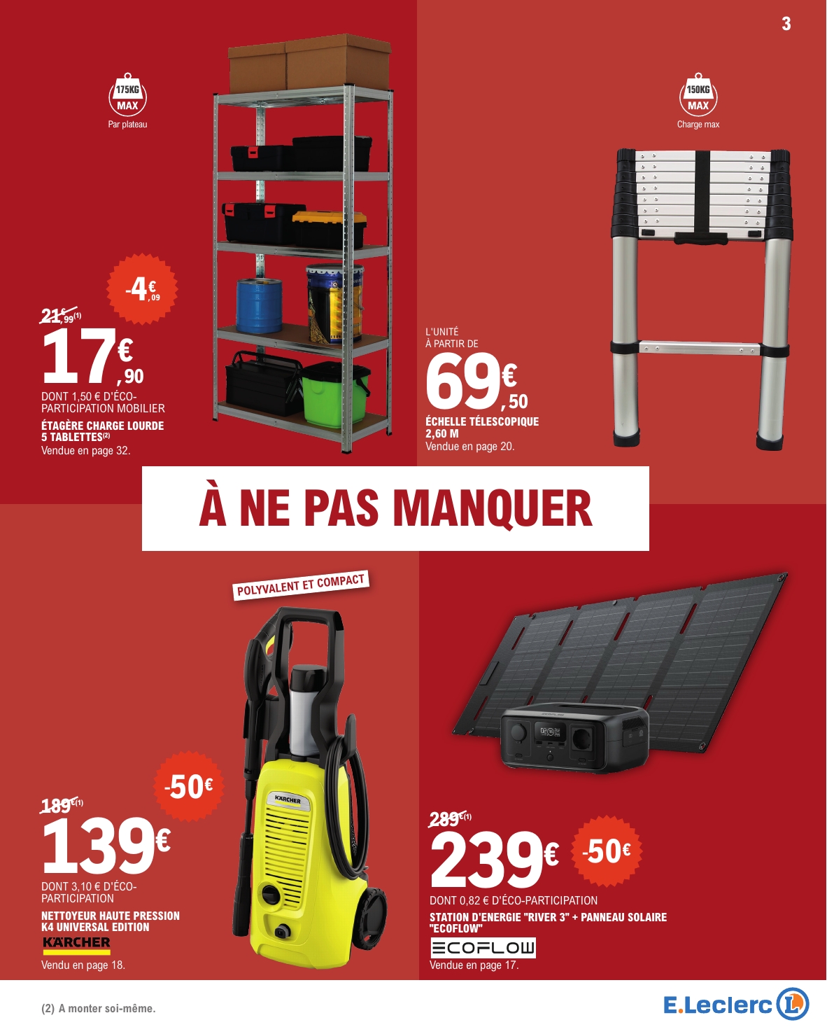e-leclerc - Catalogue E.Leclerc - Spécial Bricolage valable du 27/01 au 07/02 - page: 3