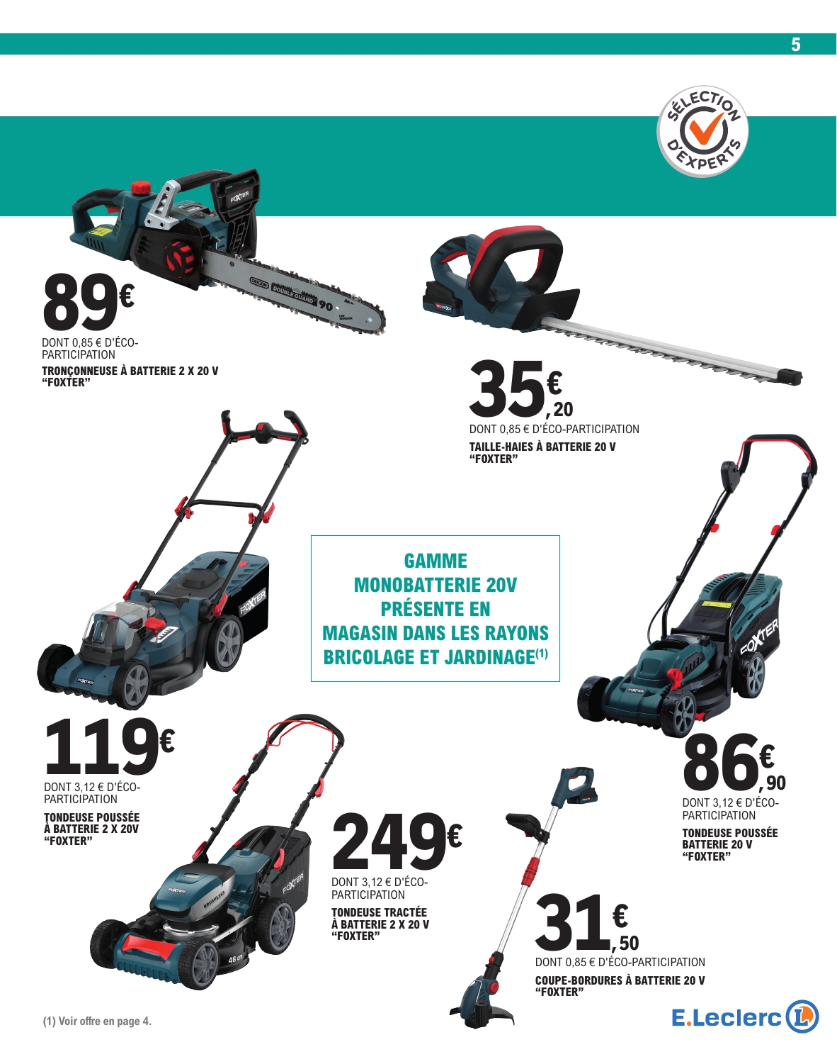 e-leclerc - Catalogue E.Leclerc - Spécial Bricolage valable du 27/01 au 07/02 - page: 5