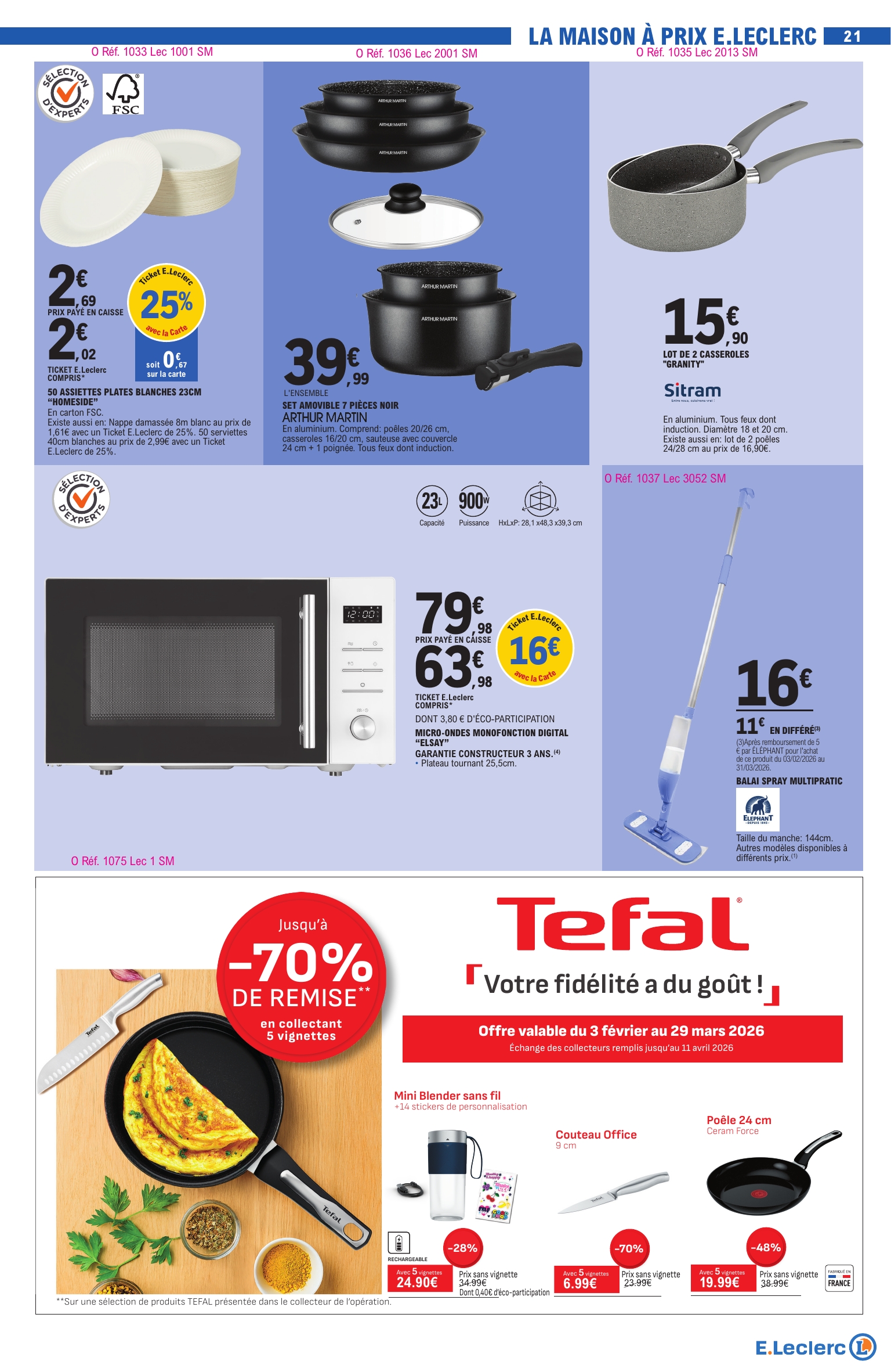 e-leclerc - Catalogue E.Leclerc valable du 03/02/2026 au 14/02/2026 - page: 21
