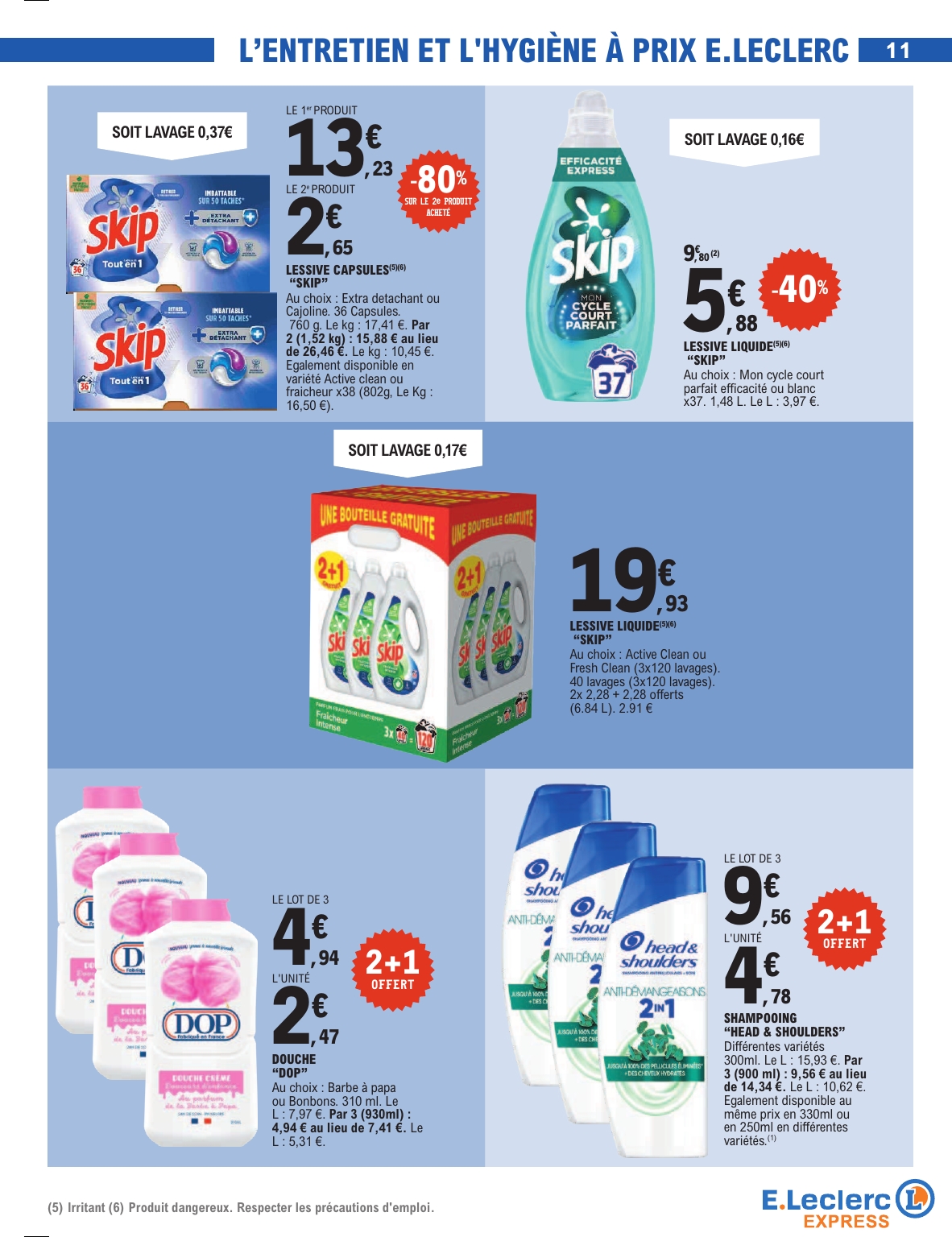 e-leclerc - Catalogue E.Leclerc - Express valable du 03/02/2026 au 14/02/2026 - page: 11