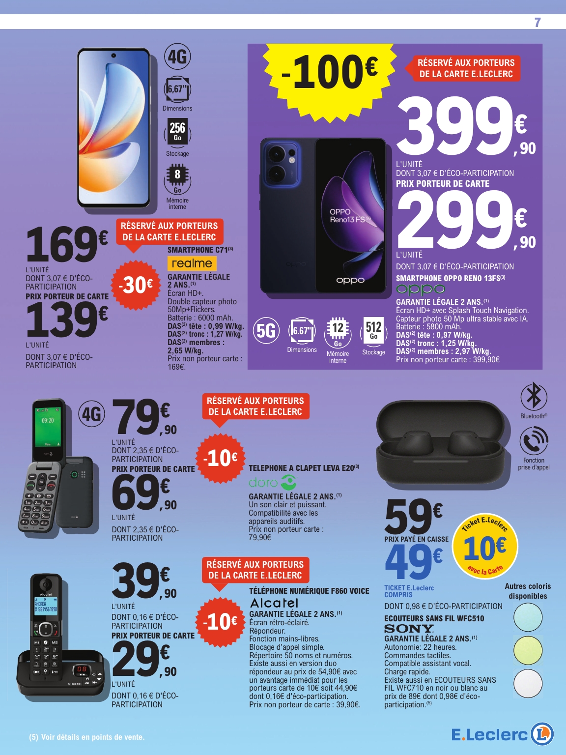e-leclerc - Catalogue E.Leclerc - Spécial High Tech valable du 03/02/2026 au 14/02/2026 - page: 7