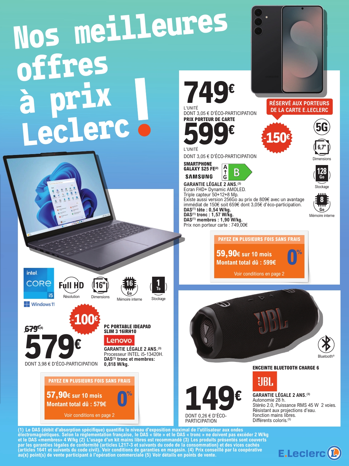 e-leclerc - Catalogue E.Leclerc - Spécial High Tech valable du 03/02/2026 au 14/02/2026 - page: 3