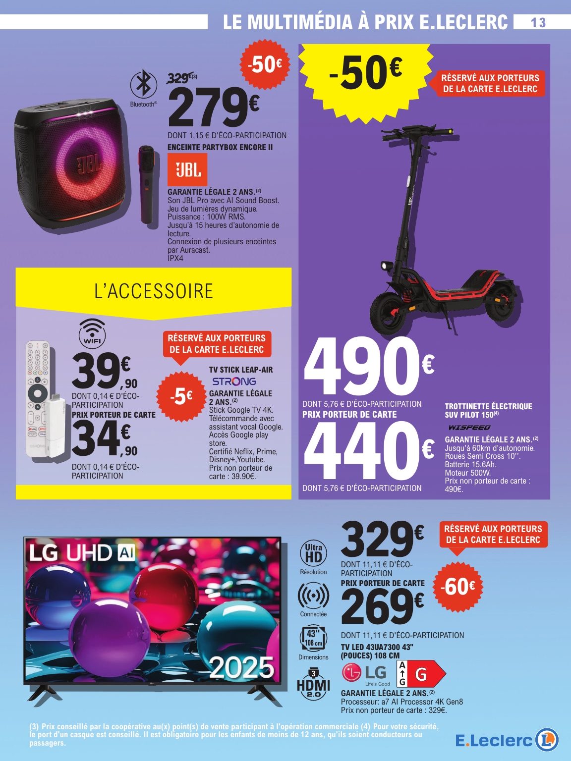 e-leclerc - Catalogue E.Leclerc - Spécial High Tech valable du 03/02/2026 au 14/02/2026 - page: 13