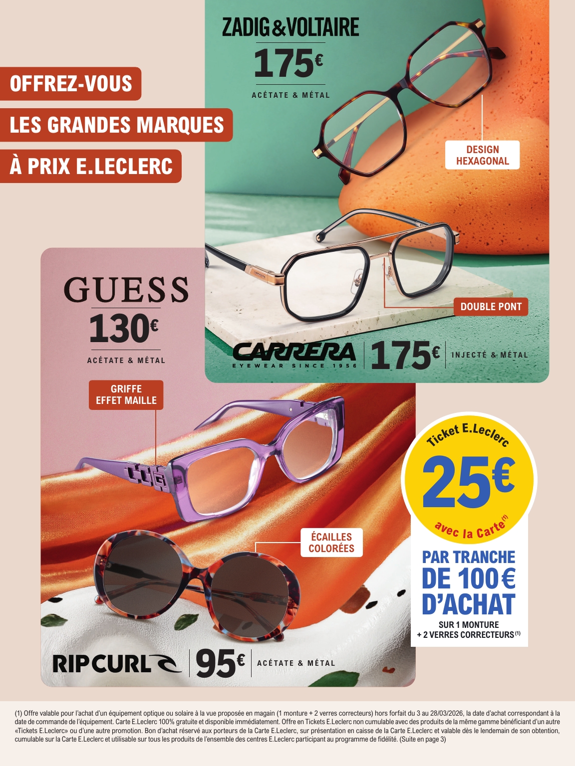 e-leclerc - Catalogue E.Leclerc - Optique valable du 03/03/2026 au 28/03/2026 - page: 2