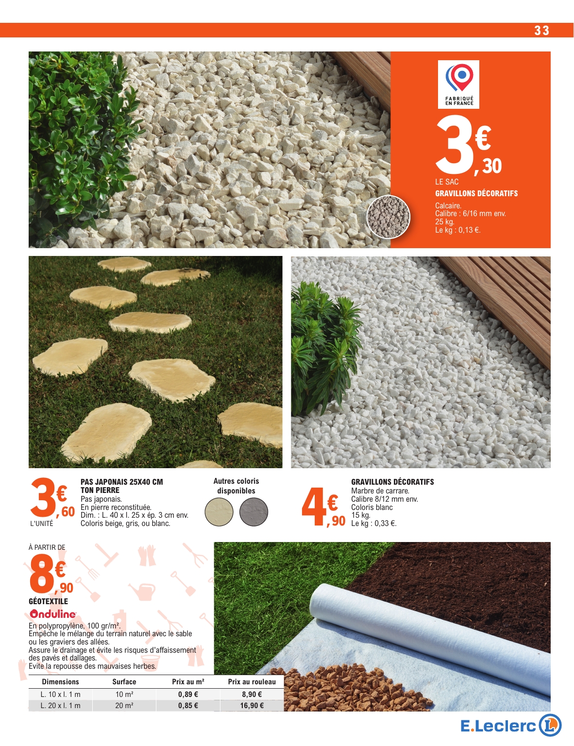 e-leclerc - Catalogue E.Leclerc - Jardin valable du 03/03/2026 au 15/03/2026 - page: 33