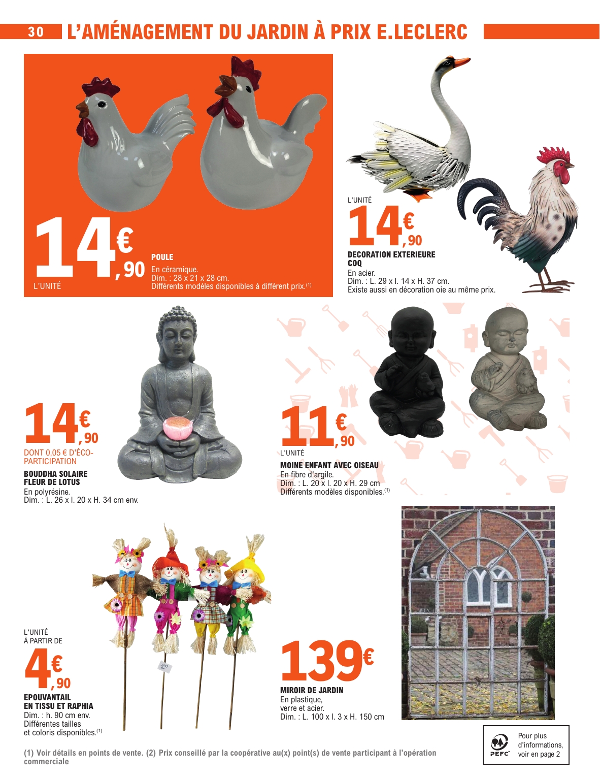 e-leclerc - Catalogue E.Leclerc - Jardin valable du 03/03/2026 au 15/03/2026 - page: 30
