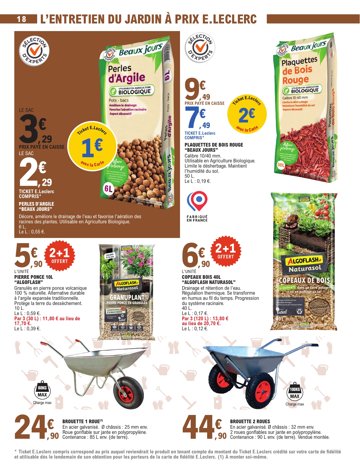 e-leclerc - Catalogue E.Leclerc - Jardin valable du 03/03/2026 au 15/03/2026 - page: 18