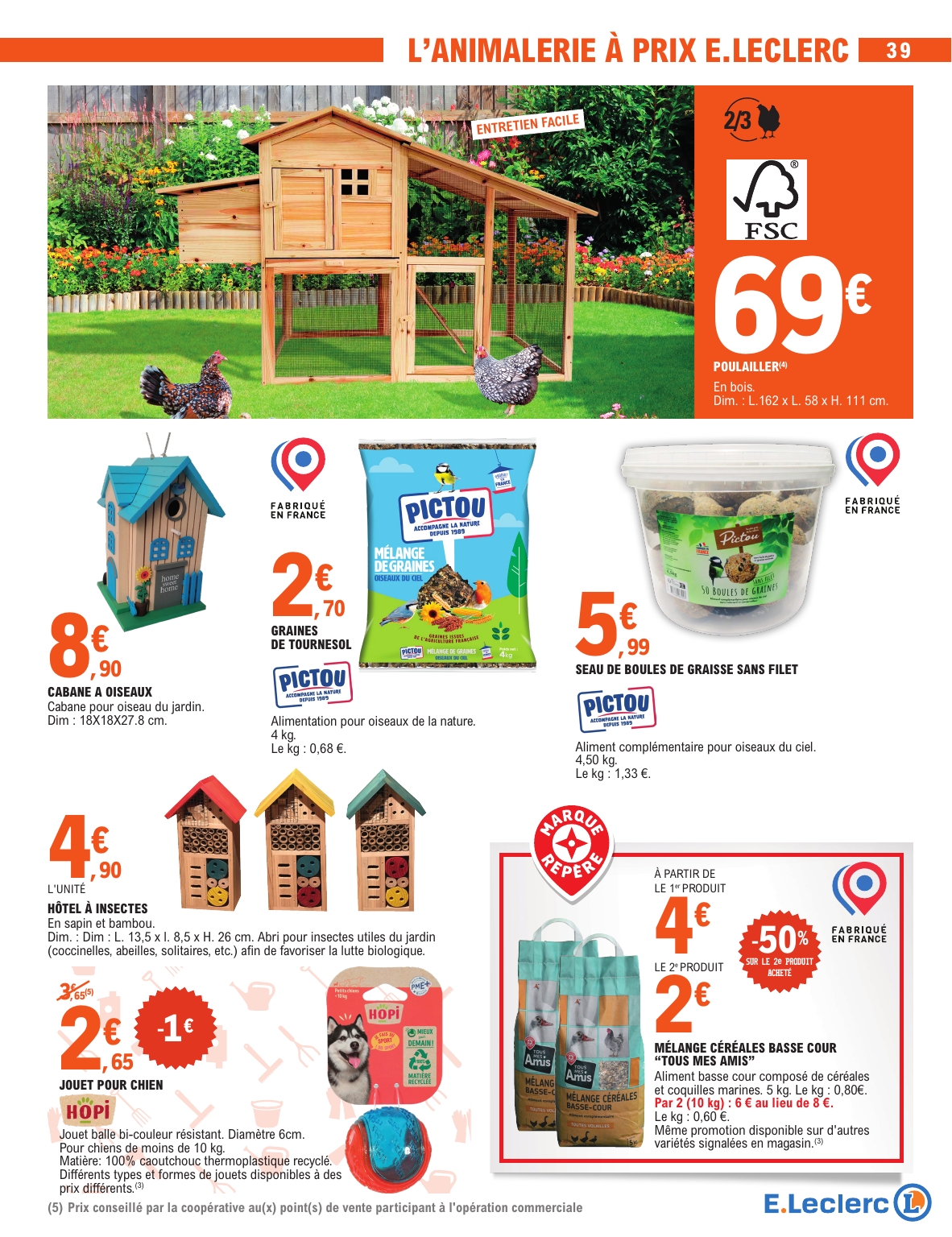 e-leclerc - Catalogue E.Leclerc - Jardin valable du 03/03/2026 au 15/03/2026 - page: 39