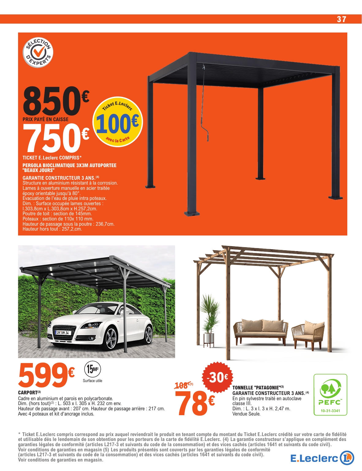 e-leclerc - Catalogue E.Leclerc - Jardin valable du 03/03/2026 au 15/03/2026 - page: 37