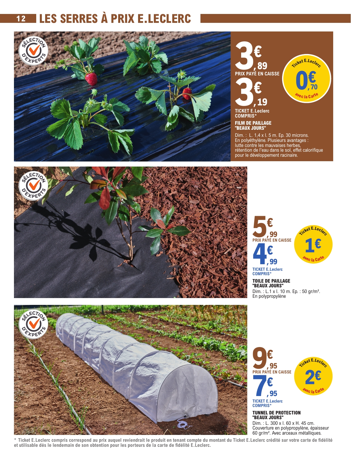 e-leclerc - Catalogue E.Leclerc - Jardin valable du 03/03/2026 au 15/03/2026 - page: 12