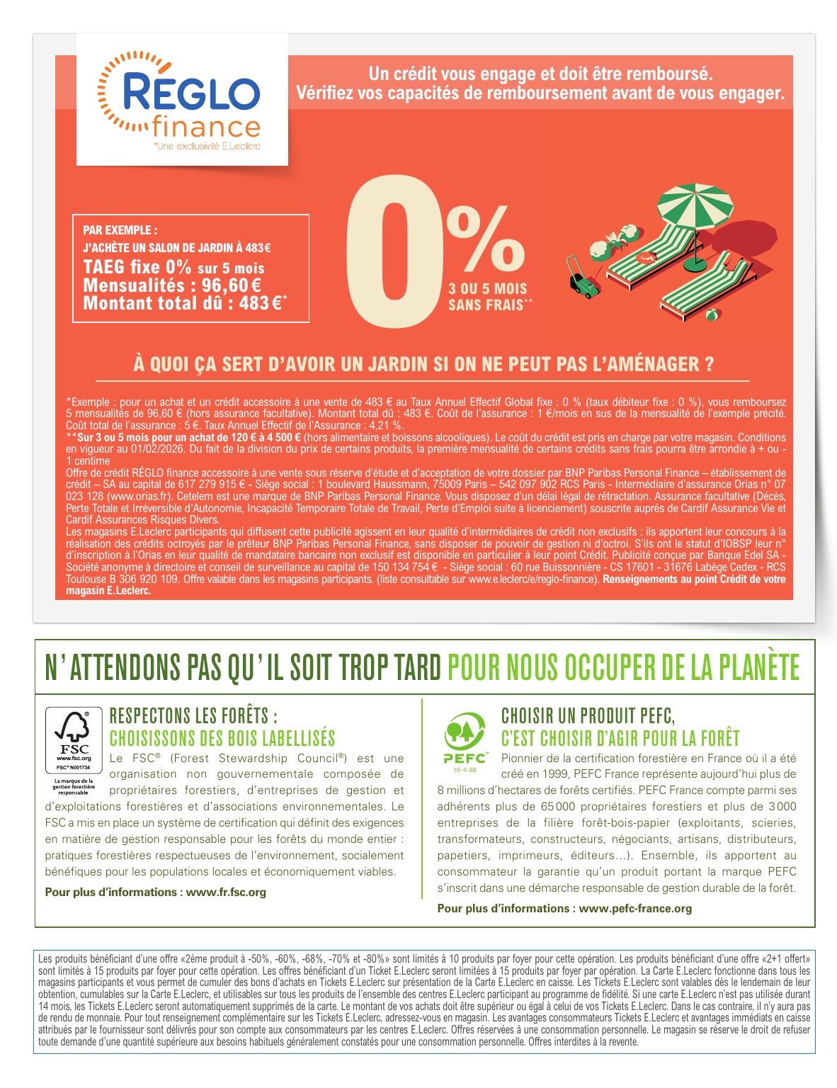 e-leclerc - Catalogue E.Leclerc - Jardin valable du 03/03/2026 au 15/03/2026 - page: 2