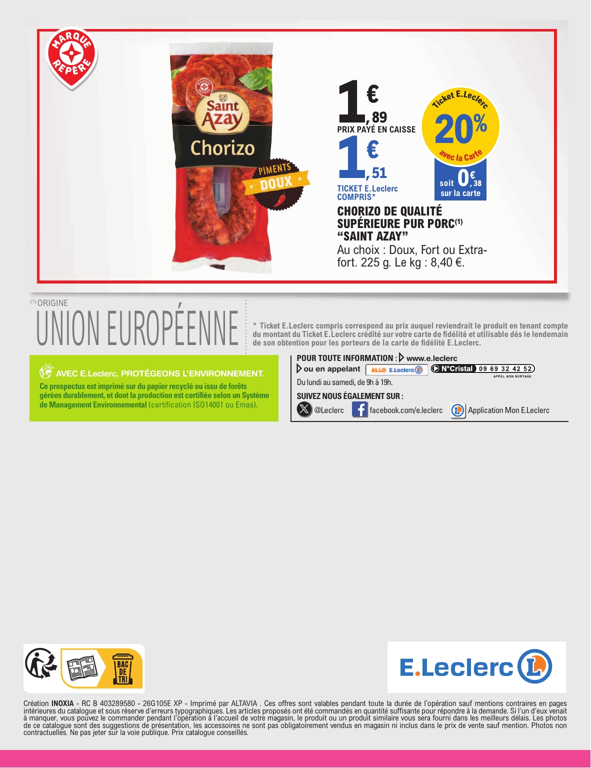 e-leclerc - Catalogue E.Leclerc - Express valable du 03/03/2026 au 14/03/2026 - page: 12