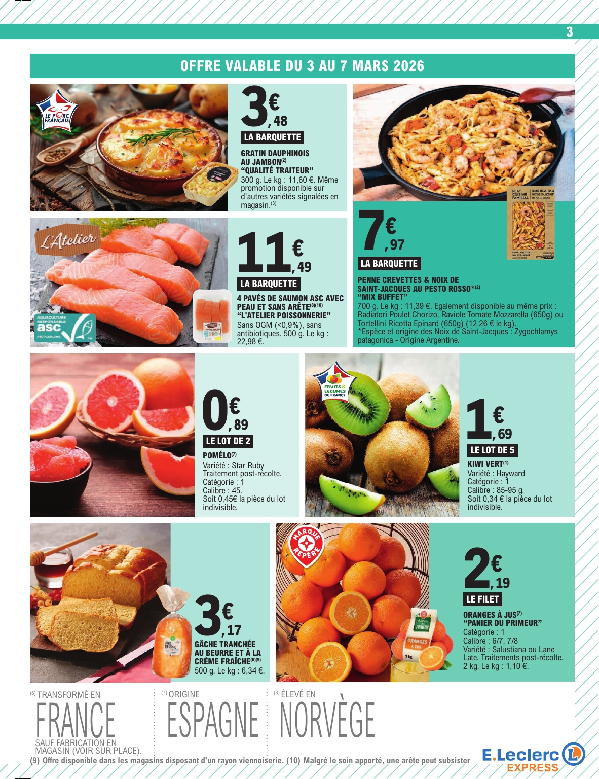e-leclerc - Catalogue E.Leclerc - Express valable du 03/03/2026 au 14/03/2026 - page: 3