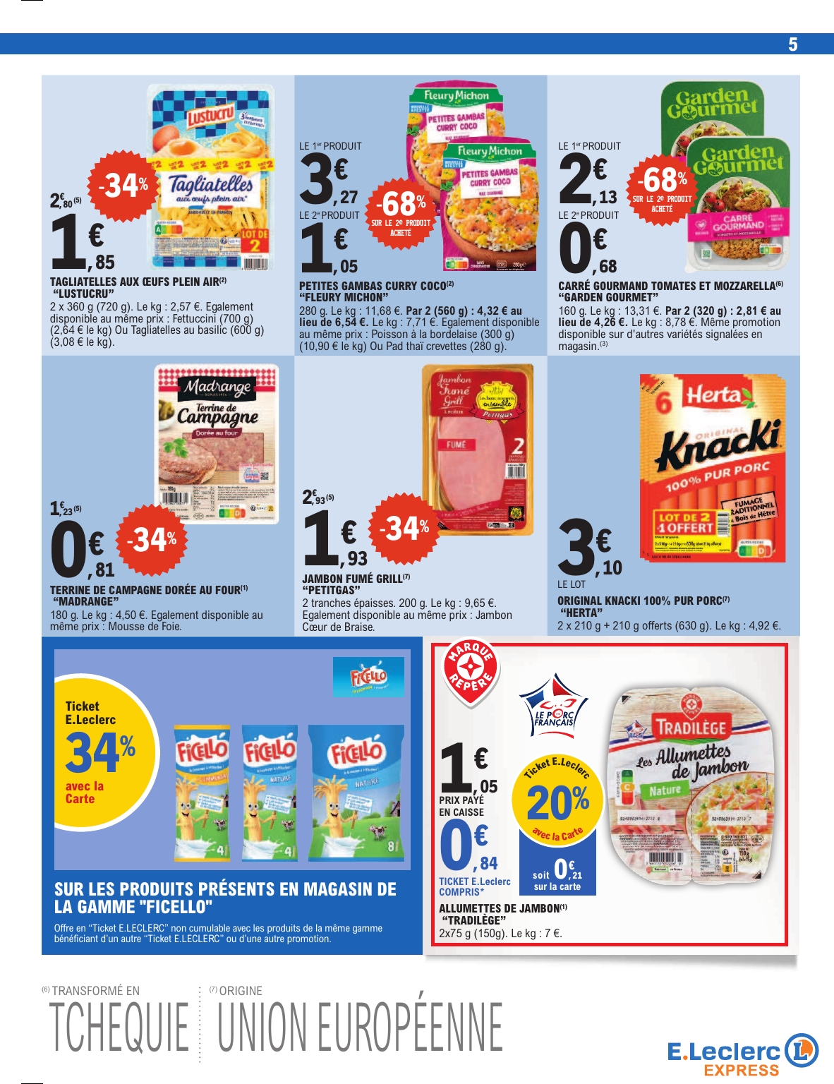 e-leclerc - Catalogue E.Leclerc - Express valable du 03/03/2026 au 14/03/2026 - page: 5