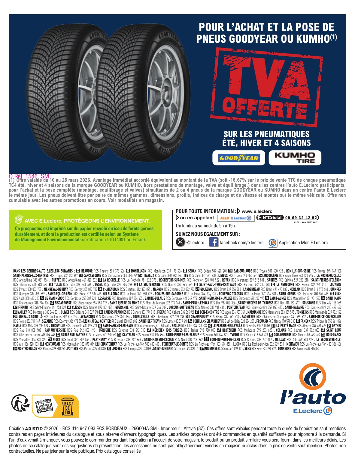 e-leclerc - Catalogue E.Leclerc - L'auto valable du 10/03/2026 au 28/03/2026 - page: 12