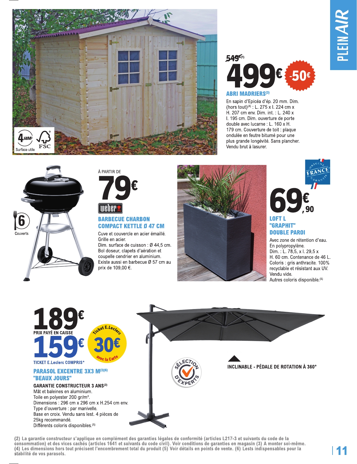 e-leclerc - Catalogue E.Leclerc - Jardi valable du 10/03/2026 au 21/03/2026 - page: 11