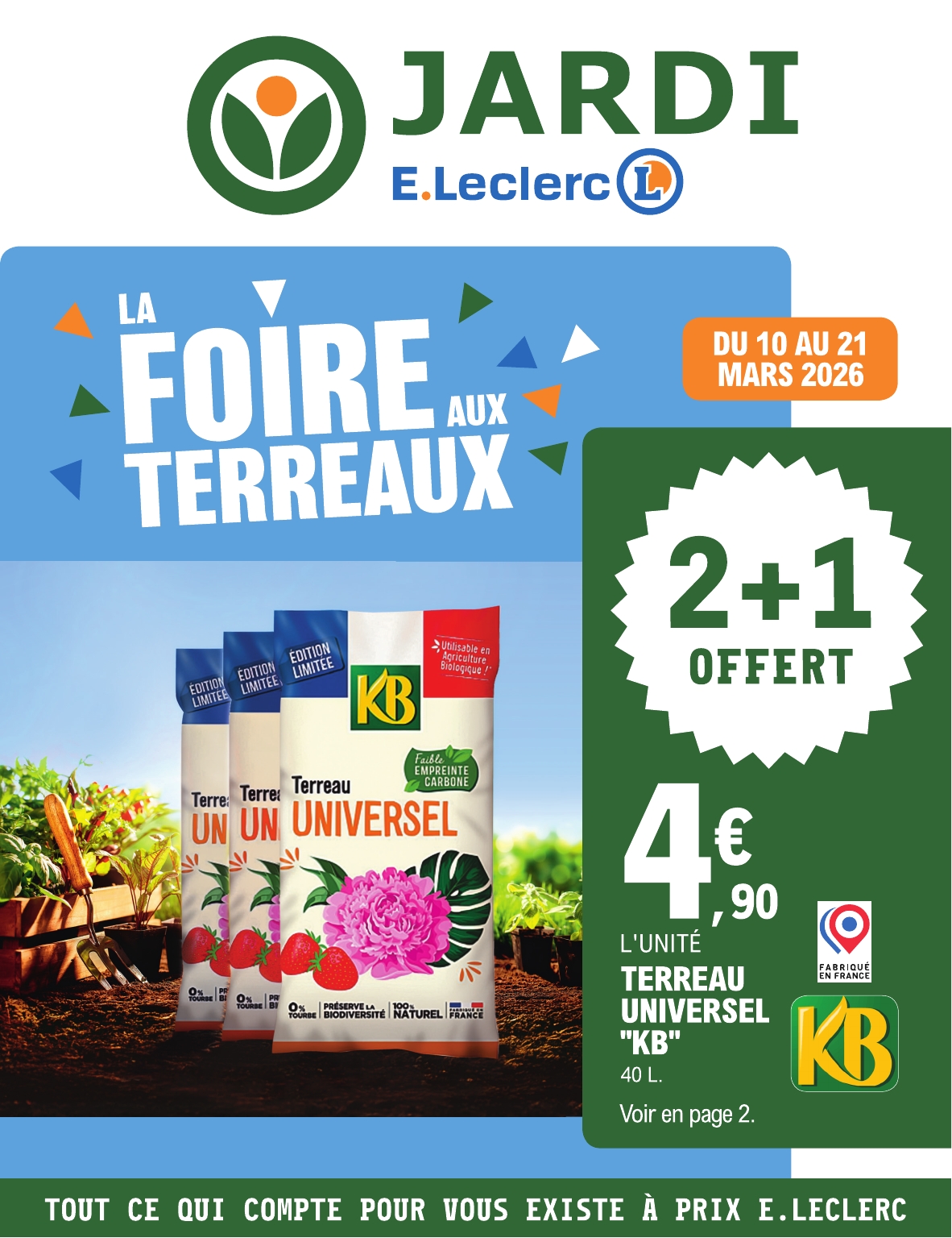 e-leclerc - Catalogue E.Leclerc - Jardi valable du 10/03/2026 au 21/03/2026
