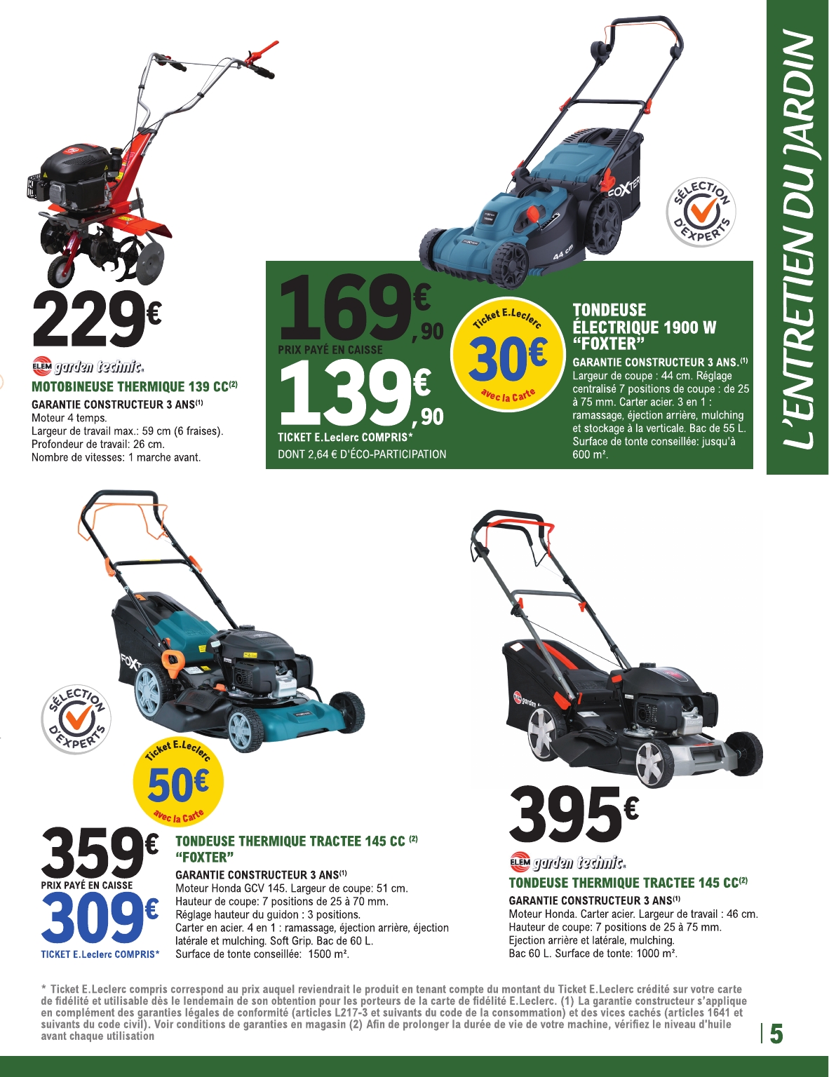 e-leclerc - Catalogue E.Leclerc - Jardi valable du 10/03/2026 au 21/03/2026 - page: 5