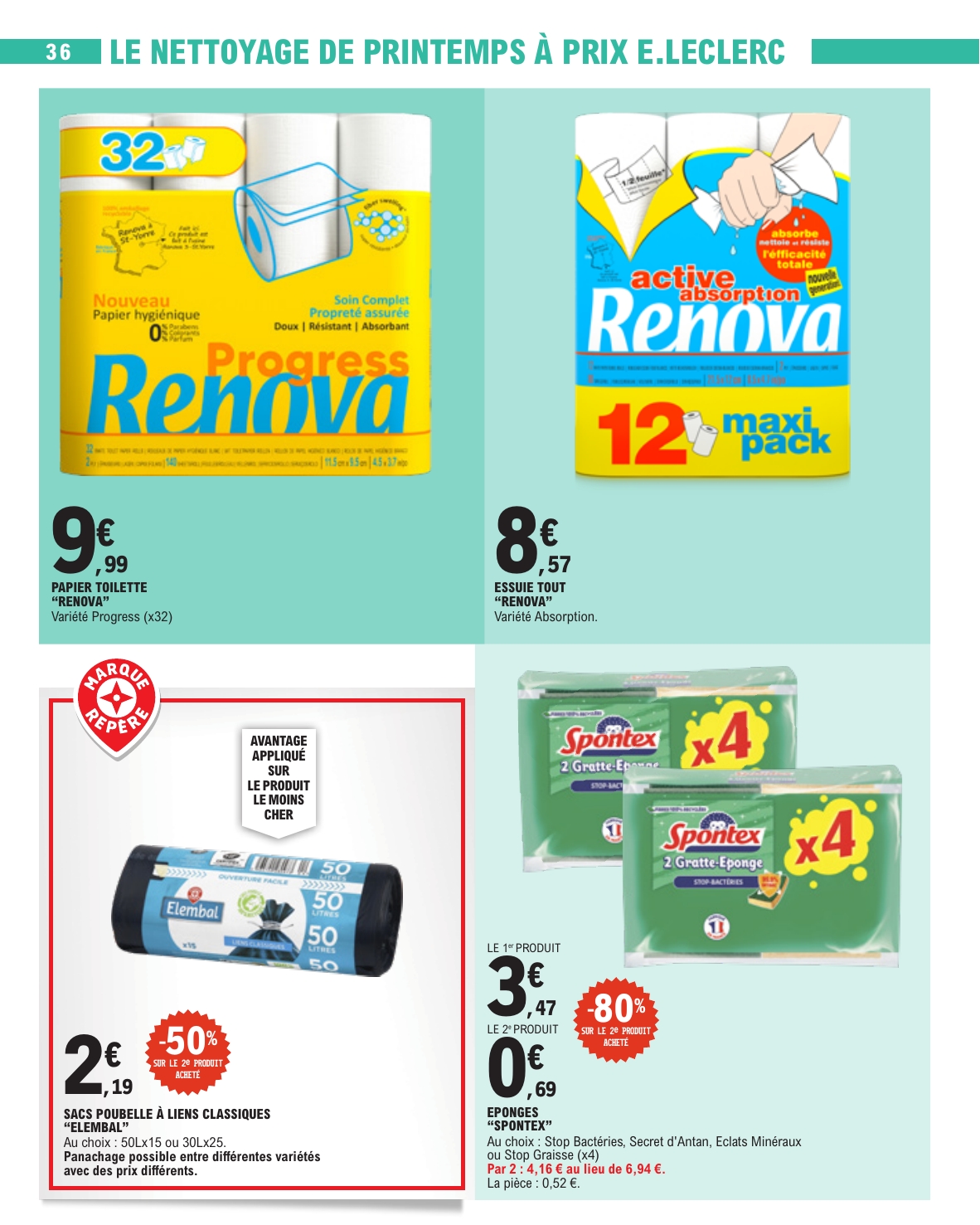 e-leclerc - Catalogue E.Leclerc valable du 10/03/2026 au 21/03/2026 - page: 36