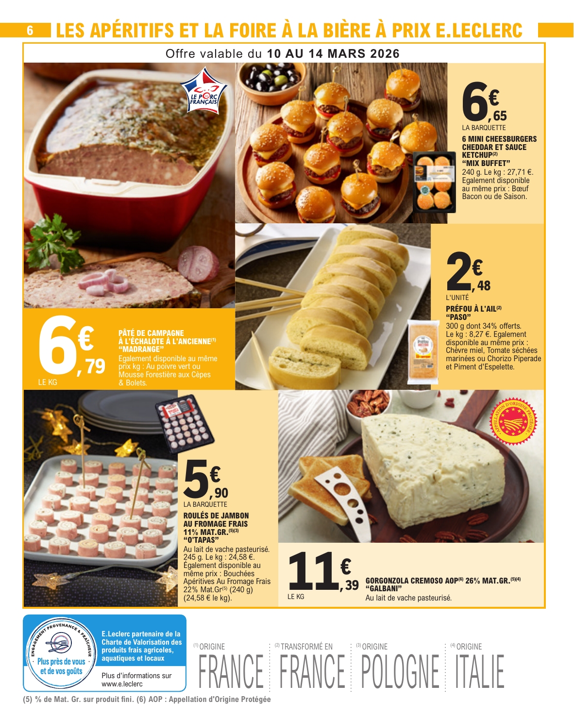 e-leclerc - Catalogue E.Leclerc valable du 10/03/2026 au 21/03/2026 - page: 6