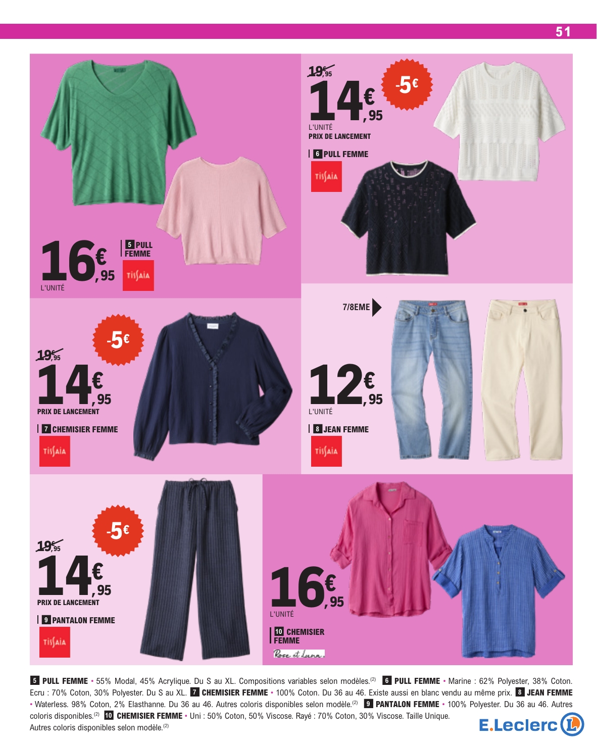 e-leclerc - Catalogue E.Leclerc valable du 10/03/2026 au 21/03/2026 - page: 51