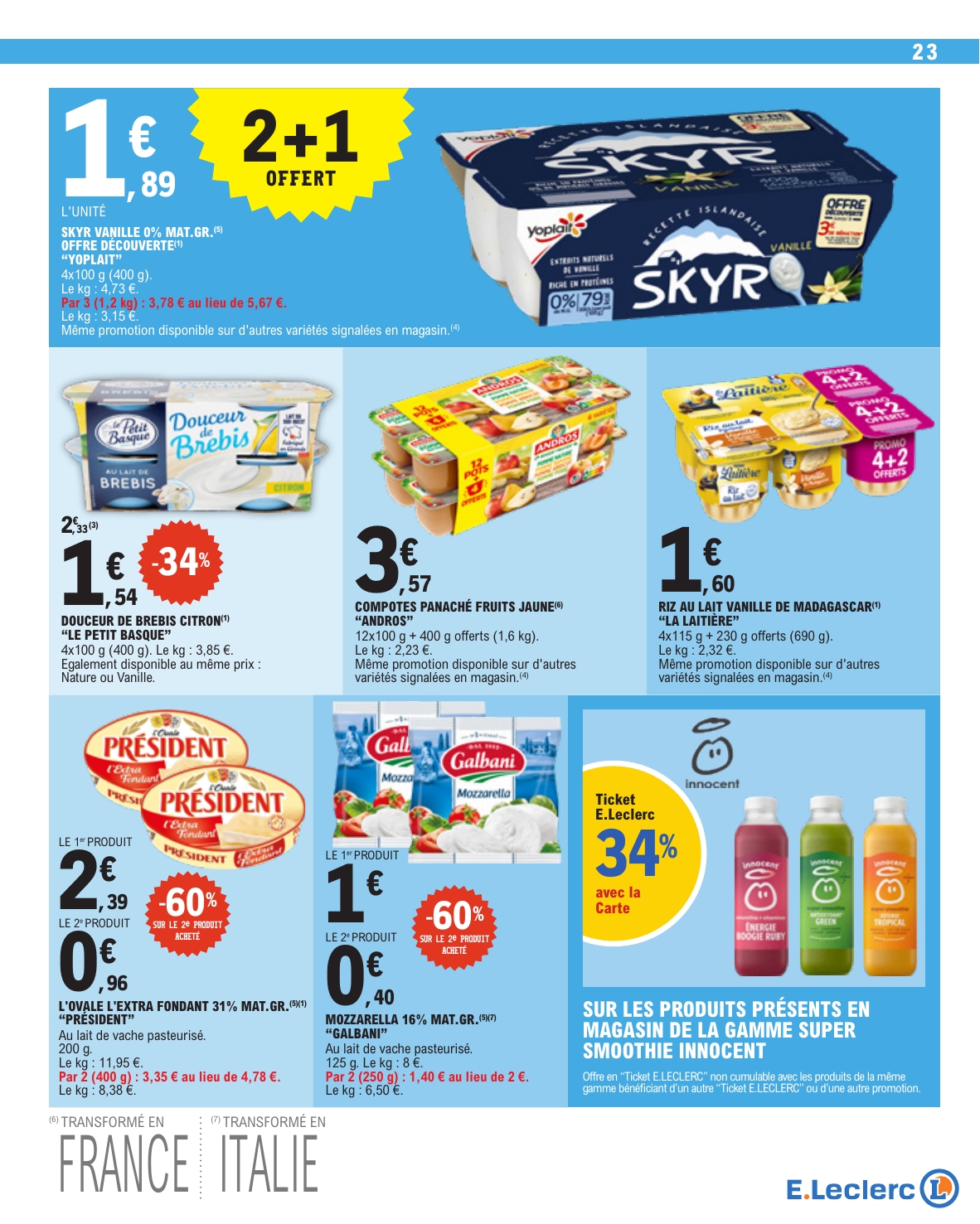 e-leclerc - Catalogue E.Leclerc valable du 10/03/2026 au 21/03/2026 - page: 23