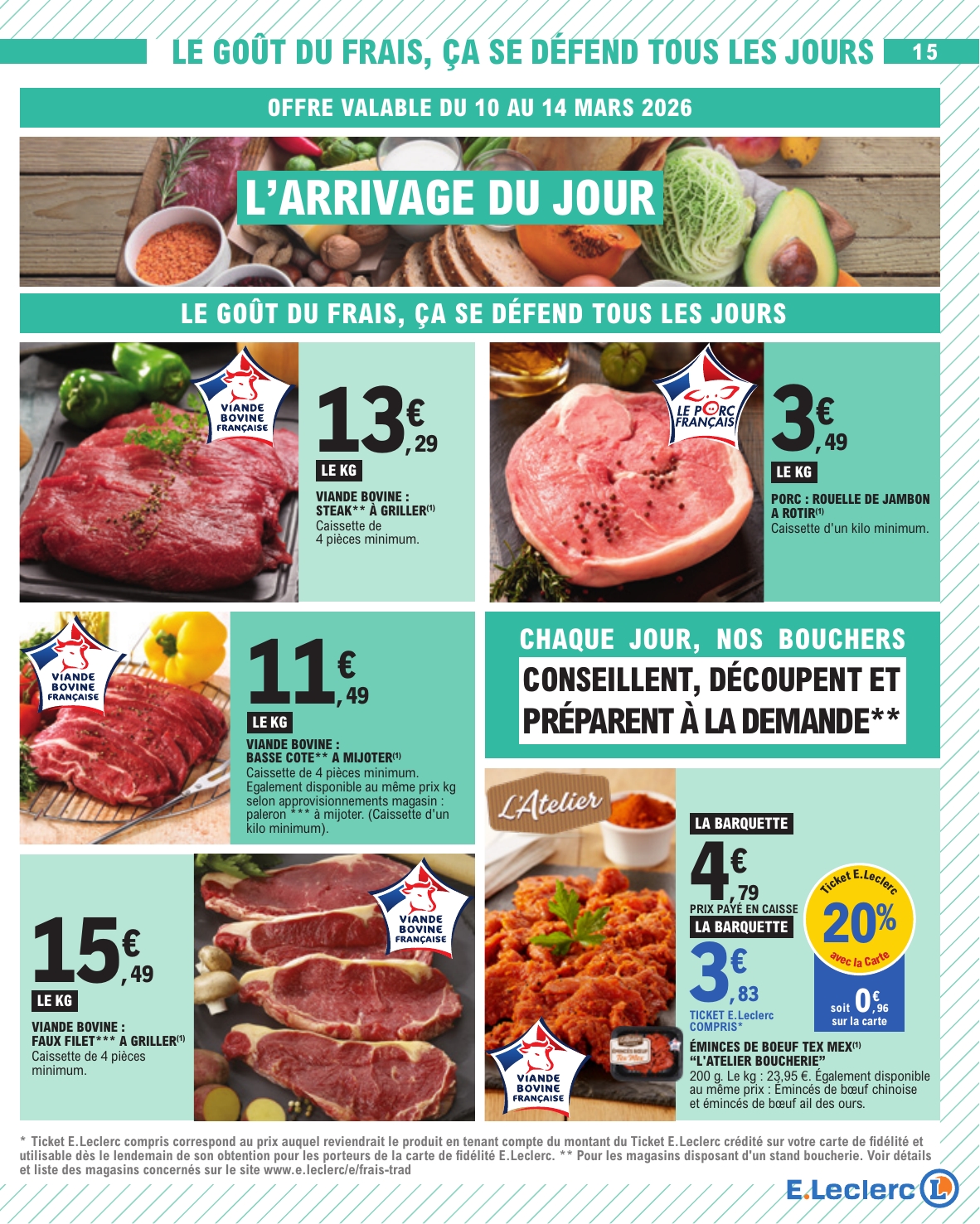 e-leclerc - Catalogue E.Leclerc valable du 10/03/2026 au 21/03/2026 - page: 15