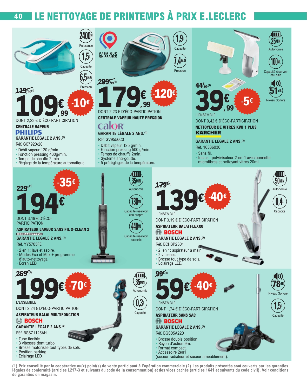 e-leclerc - Catalogue E.Leclerc valable du 10/03/2026 au 21/03/2026 - page: 40