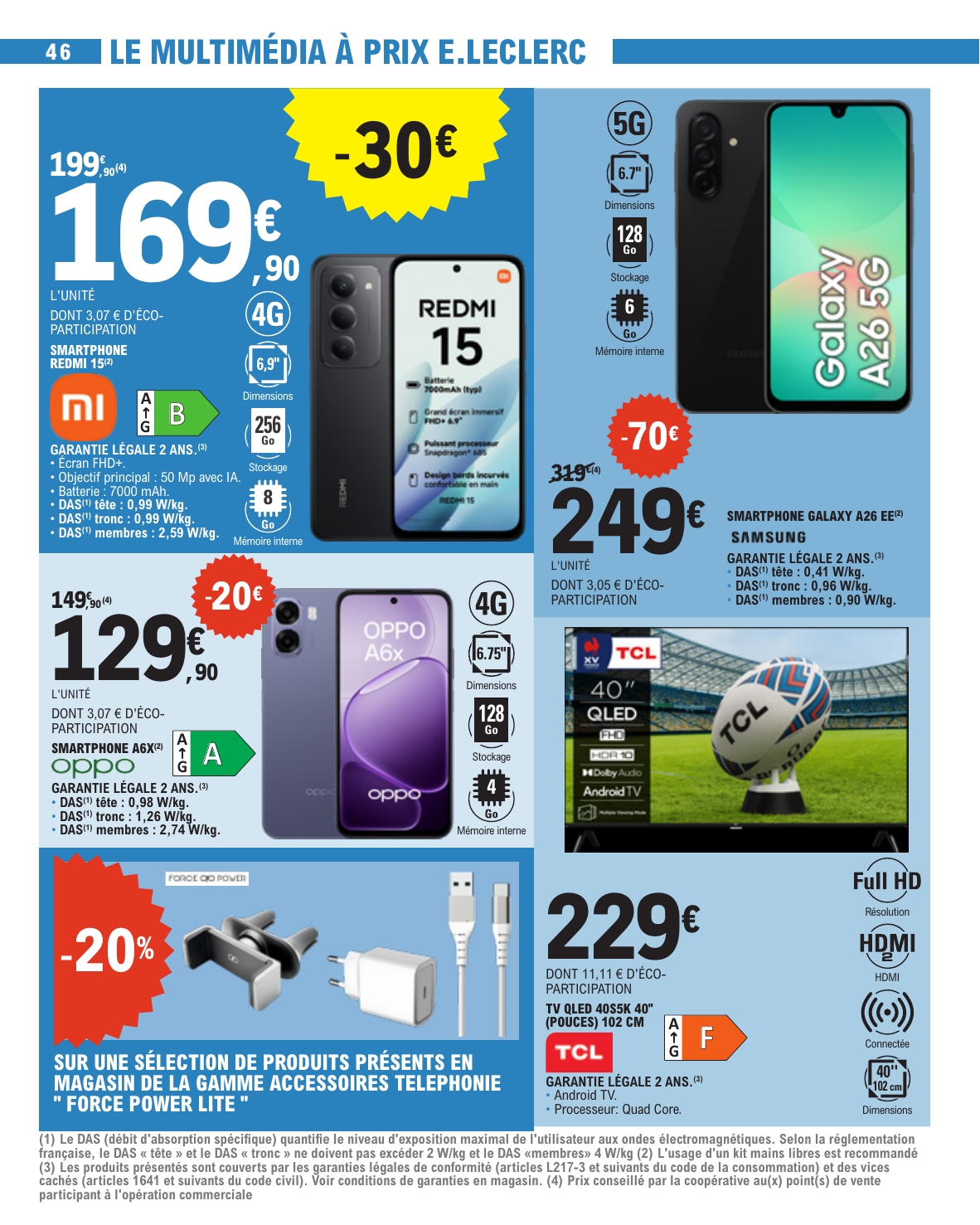 e-leclerc - Catalogue E.Leclerc valable du 10/03/2026 au 21/03/2026 - page: 46