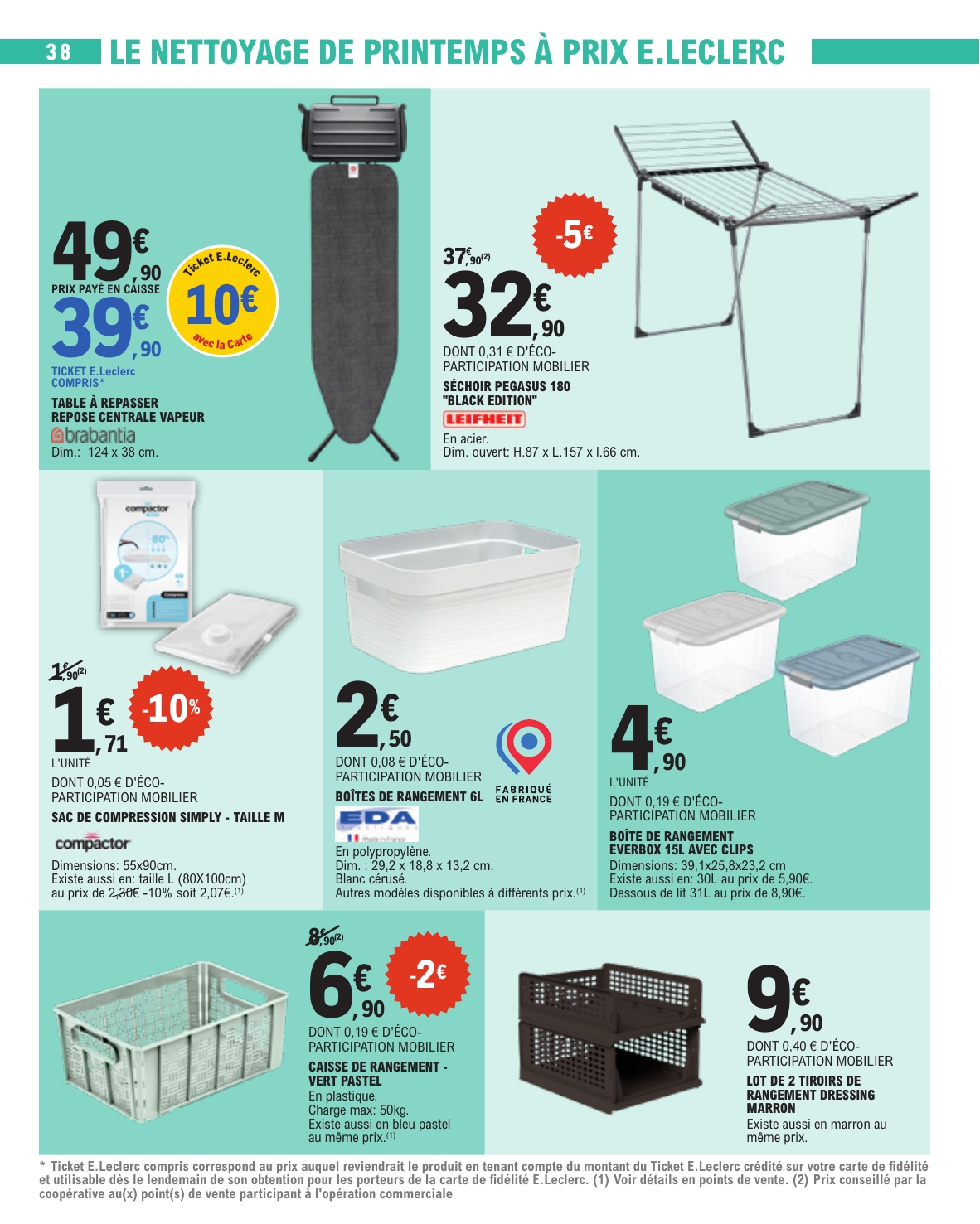 e-leclerc - Catalogue E.Leclerc valable du 10/03/2026 au 21/03/2026 - page: 38