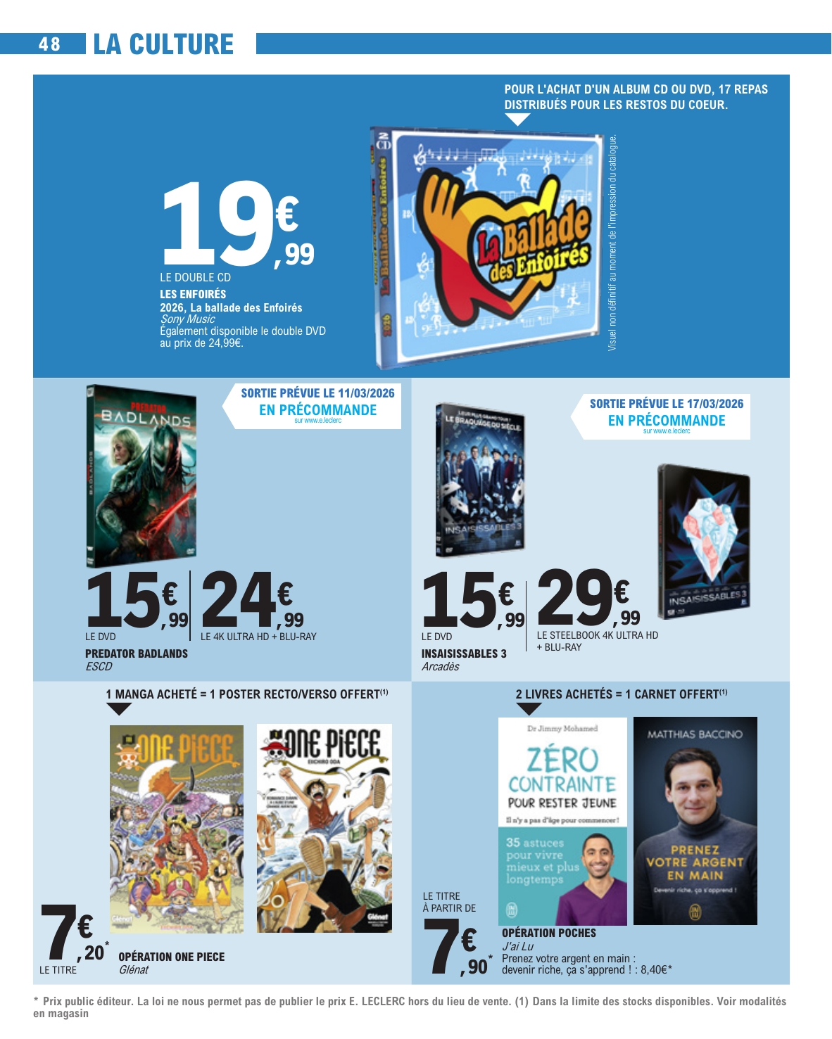 e-leclerc - Catalogue E.Leclerc valable du 10/03/2026 au 21/03/2026 - page: 48