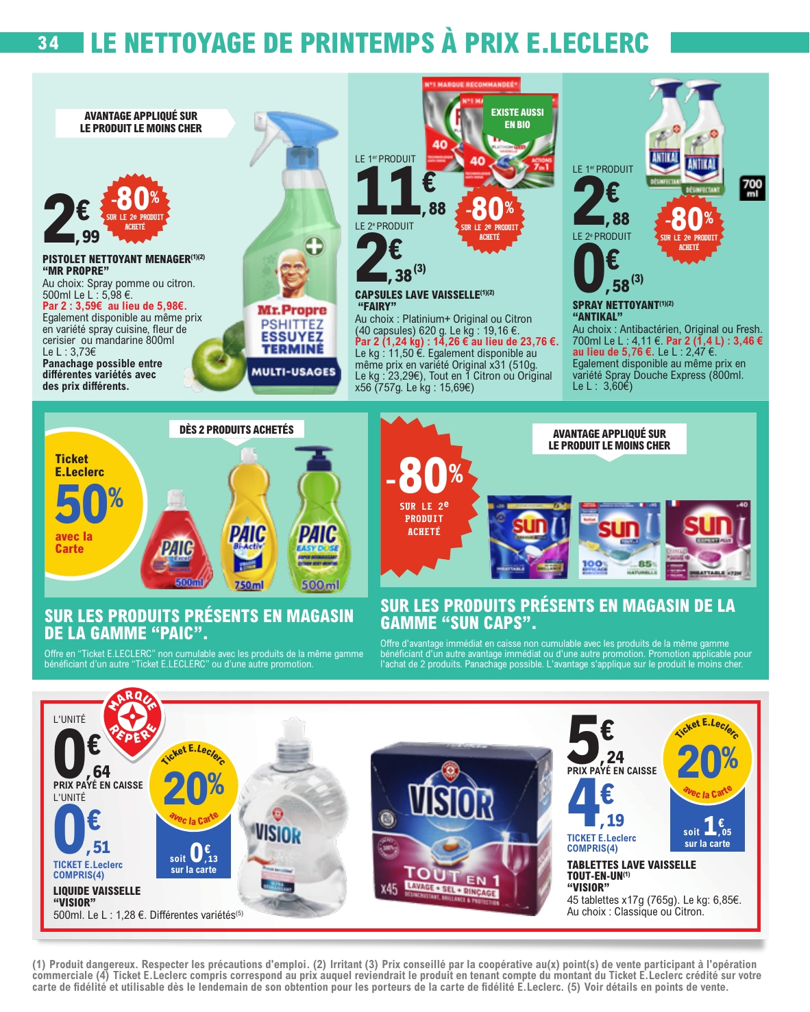 e-leclerc - Catalogue E.Leclerc valable du 10/03/2026 au 21/03/2026 - page: 34