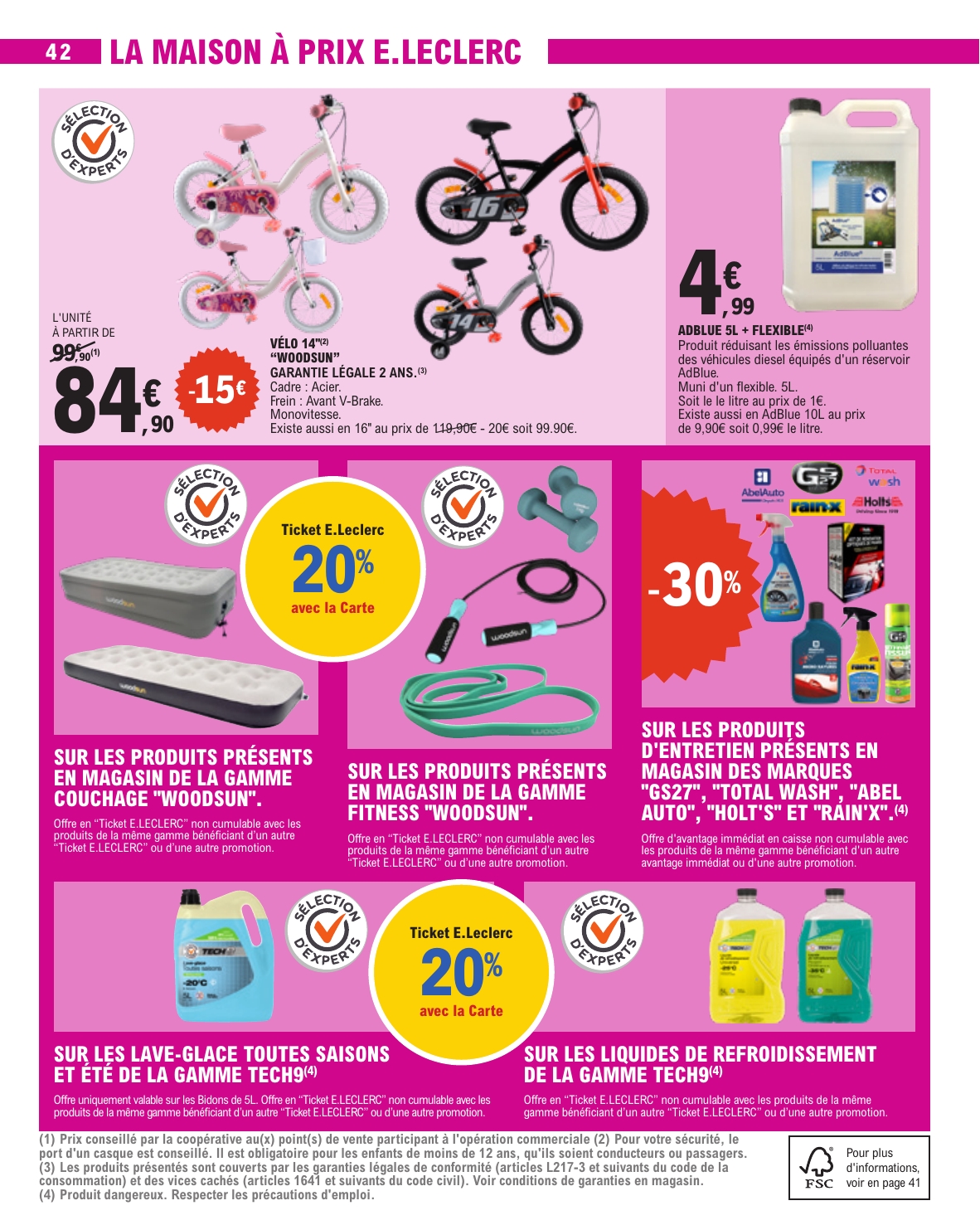 e-leclerc - Catalogue E.Leclerc valable du 10/03/2026 au 21/03/2026 - page: 42