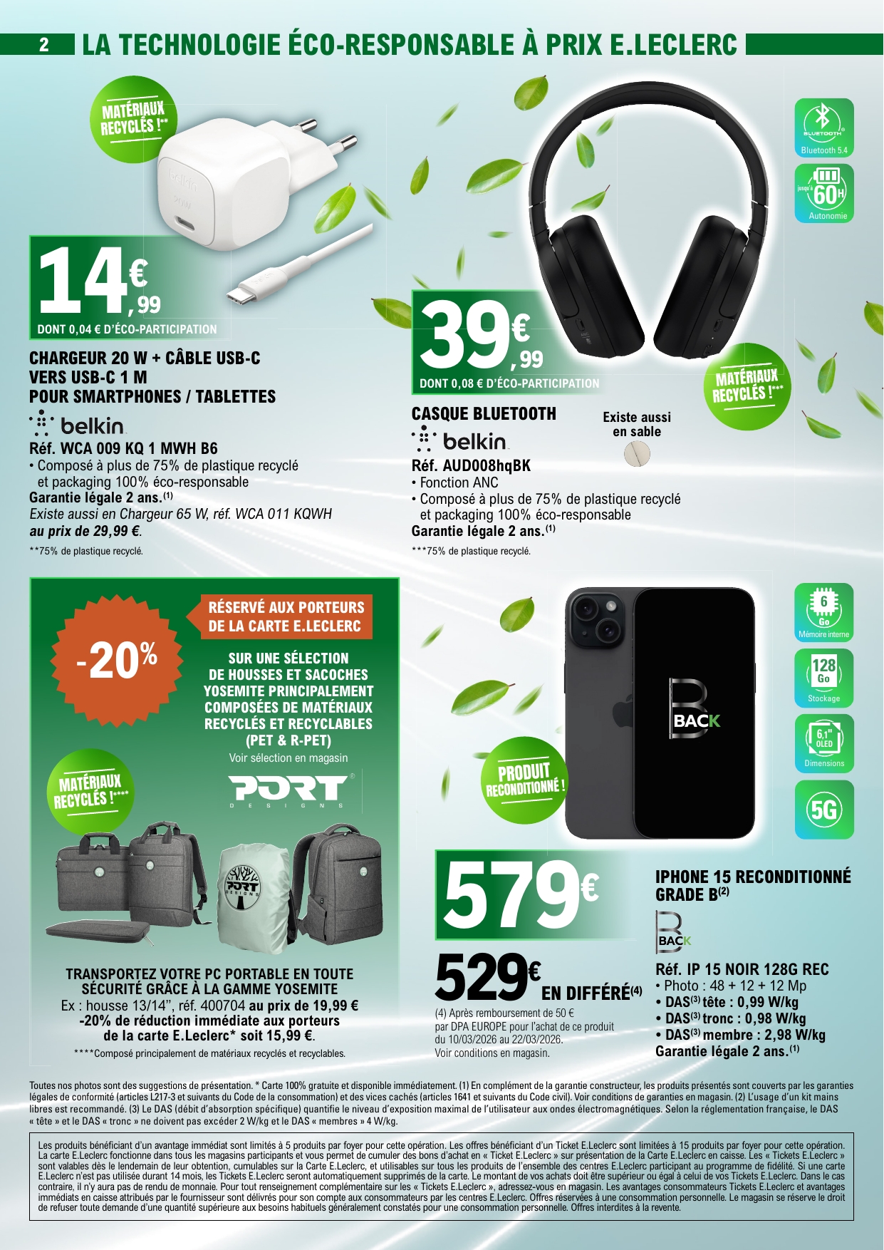 e-leclerc - Catalogue E.Leclerc - La technologie valable du 10/03/2026 au 21/03/2026 - page: 2