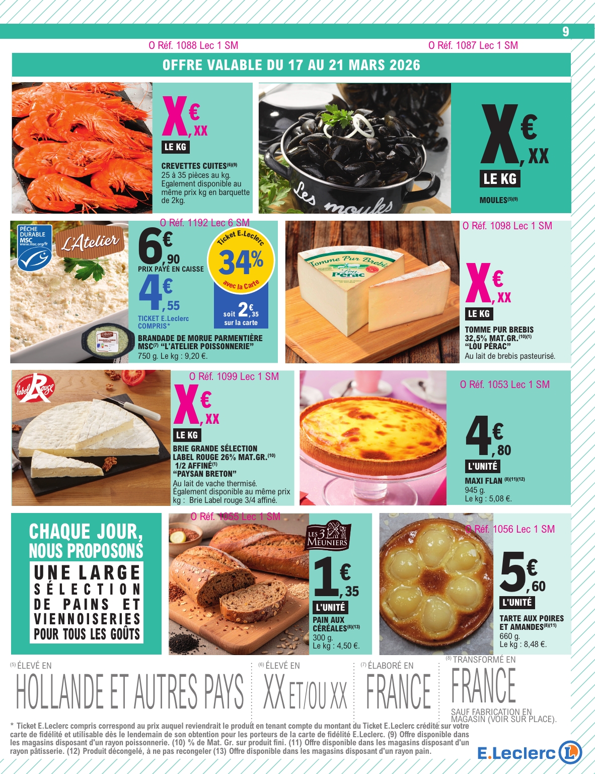 e-leclerc - Catalogue E.Leclerc - Trafic Pouvoir Achat valable du 17/03/2026 au 28/03/2026 - page: 9
