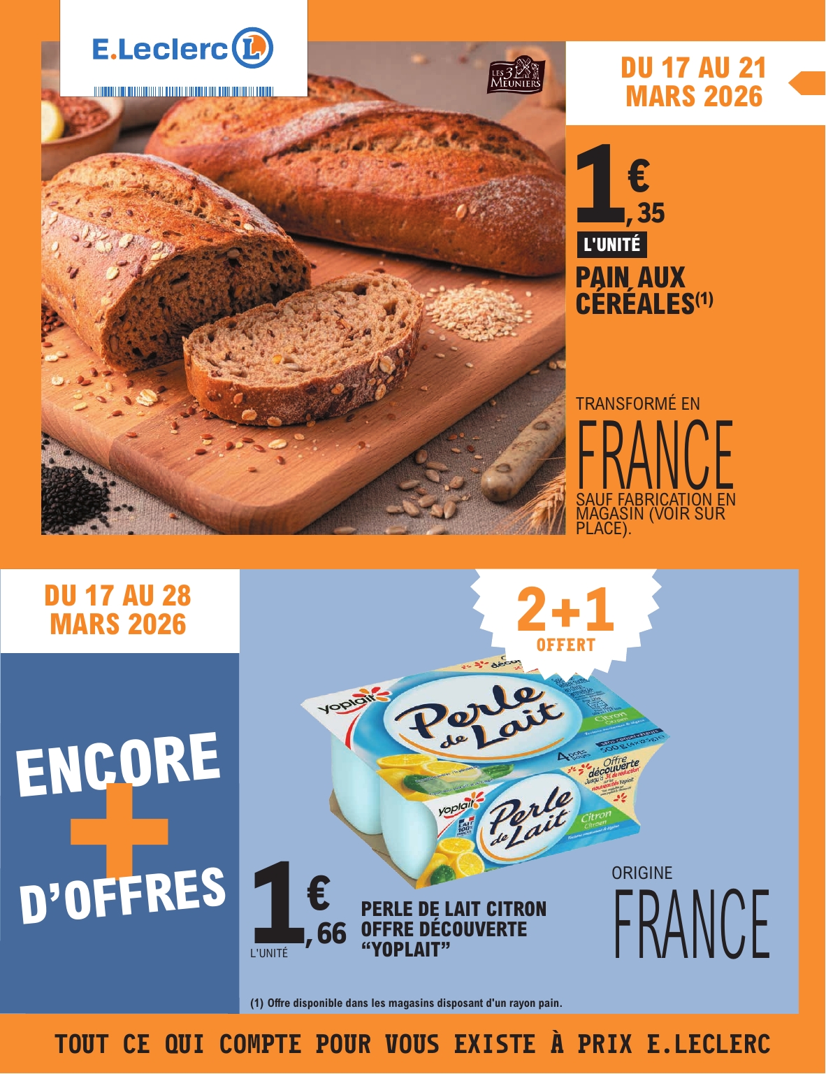 e-leclerc - Catalogue E.Leclerc - Trafic Pouvoir Achat valable du 17/03/2026 au 28/03/2026