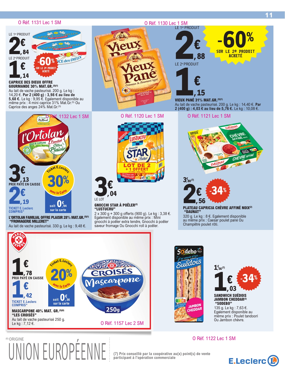 e-leclerc - Catalogue E.Leclerc - Trafic Pouvoir Achat valable du 17/03/2026 au 28/03/2026 - page: 11