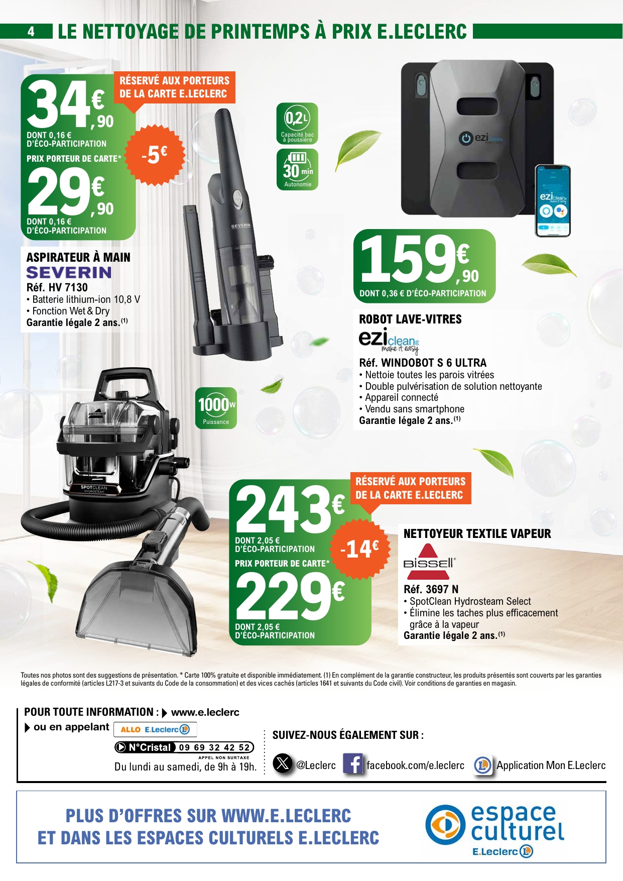e-leclerc - Flyer E.Leclerc - Nettoyage pour la semaine prochaine du du mardi 28/04/2026 au du samedi 09/05/2026 - page: 4