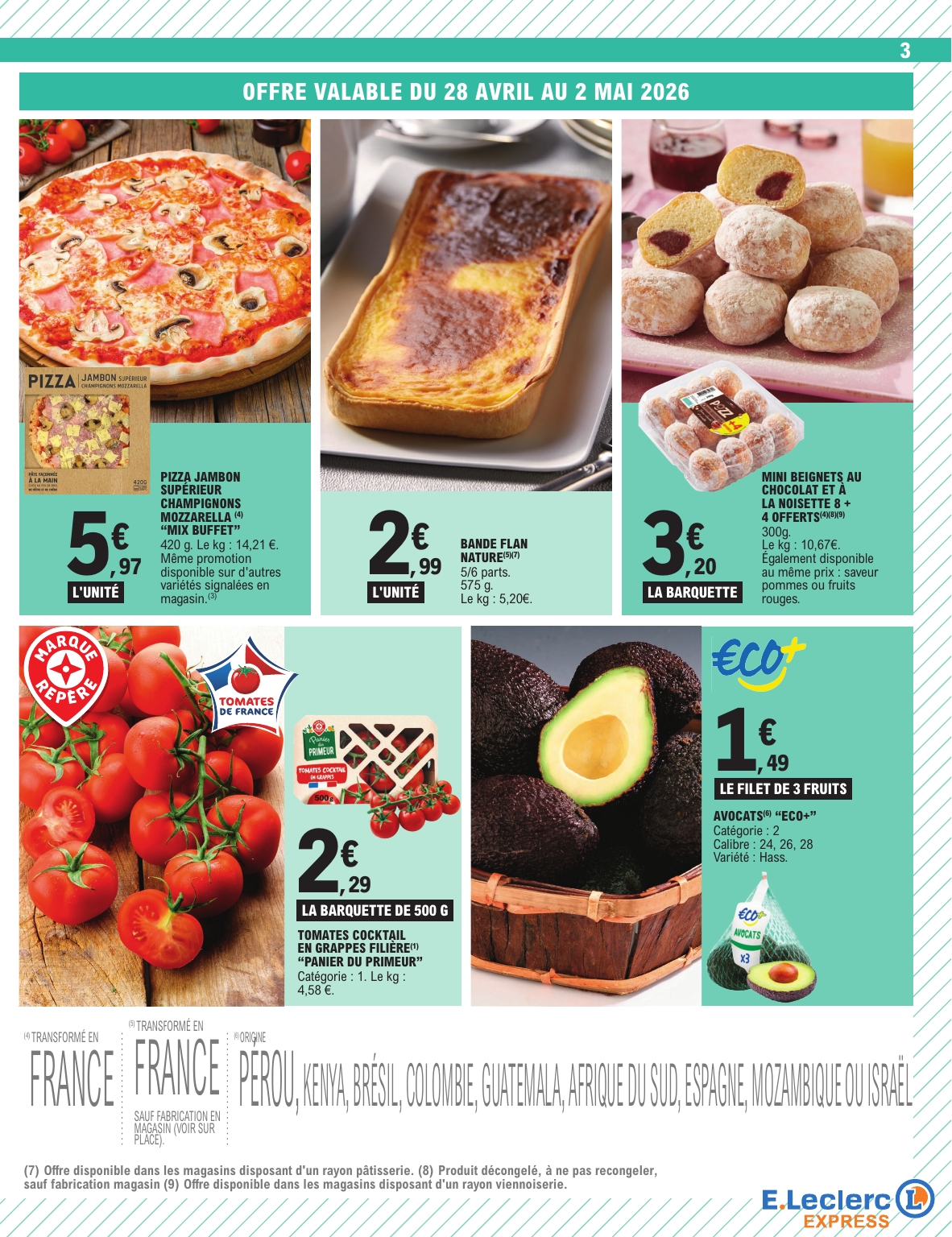 e-leclerc - Flyer E.Leclerc - Express pour la semaine prochaine du du mardi 28/04/2026 au du samedi 09/05/2026 - page: 3
