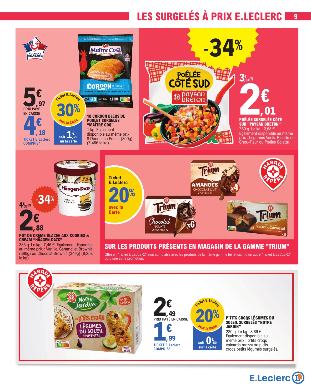 e-leclerc - Flyer E.Leclerc pour la semaine prochaine du du mardi 28/04/2026 au du samedi 09/05/2026 - page: 9