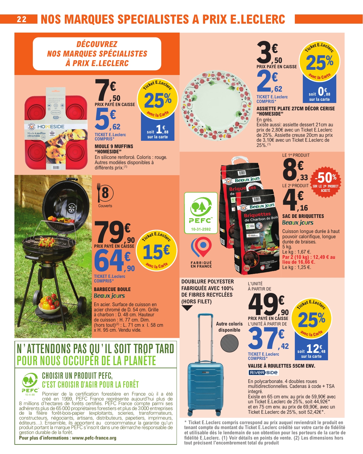 e-leclerc - Flyer E.Leclerc pour la semaine prochaine du du mardi 28/04/2026 au du samedi 09/05/2026 - page: 22