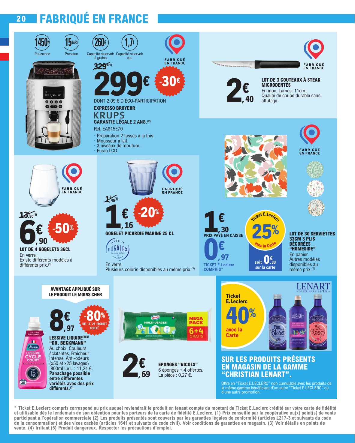 e-leclerc - Flyer E.Leclerc pour la semaine prochaine du du mardi 28/04/2026 au du samedi 09/05/2026 - page: 20