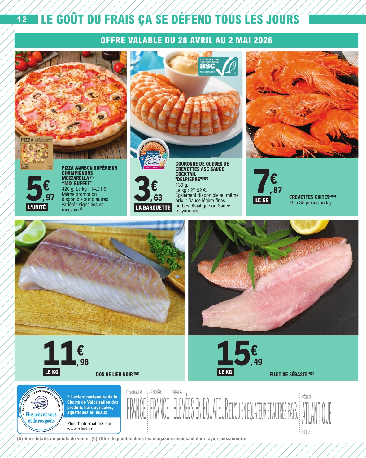 e-leclerc - Flyer E.Leclerc pour la semaine prochaine du du mardi 28/04/2026 au du samedi 09/05/2026 - page: 12
