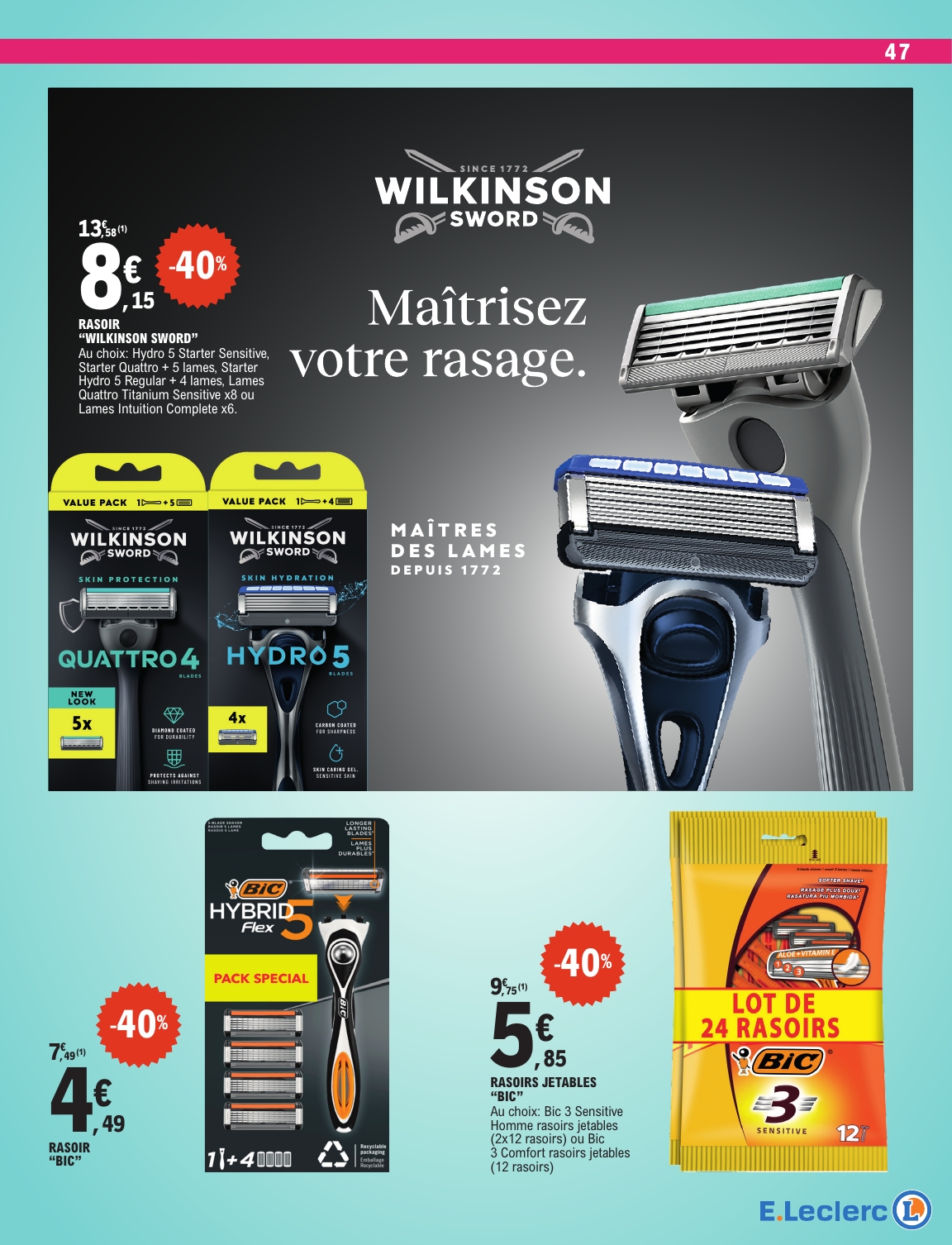 e-leclerc - Flyer E.Leclerc - Beauté Printemps pour la semaine prochaine du du mardi 05/05/2026 au du samedi 16/05/2026 - page: 47