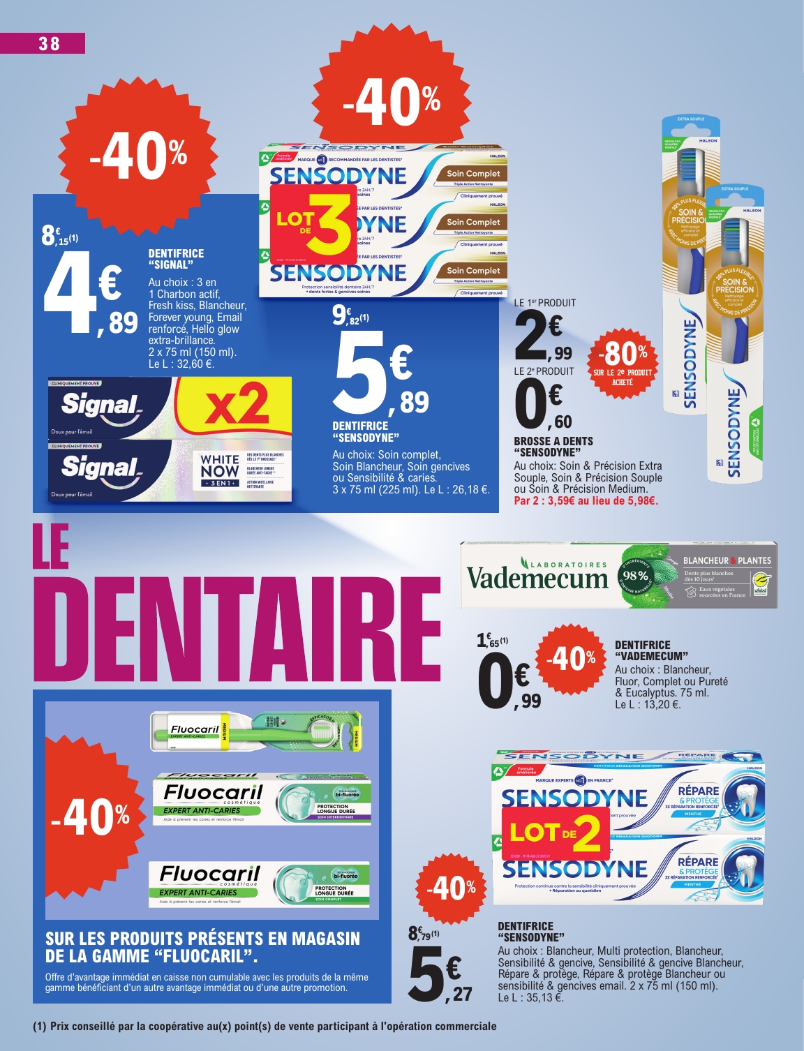 e-leclerc - Flyer E.Leclerc - Beauté Printemps pour la semaine prochaine du du mardi 05/05/2026 au du samedi 16/05/2026 - page: 38